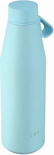 Estia Flow Save the Aegean Recycelbare Thermosflasche Rostfreier Stahl BPA-frei 500ml Arctic