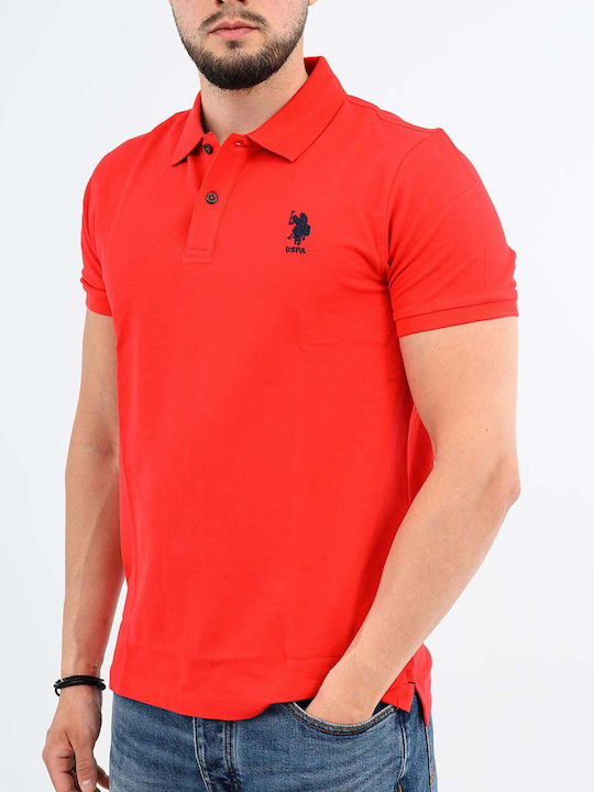 U.S. Polo Assn. Flyn Polo Bluză cu mânecă scurtă Roșie