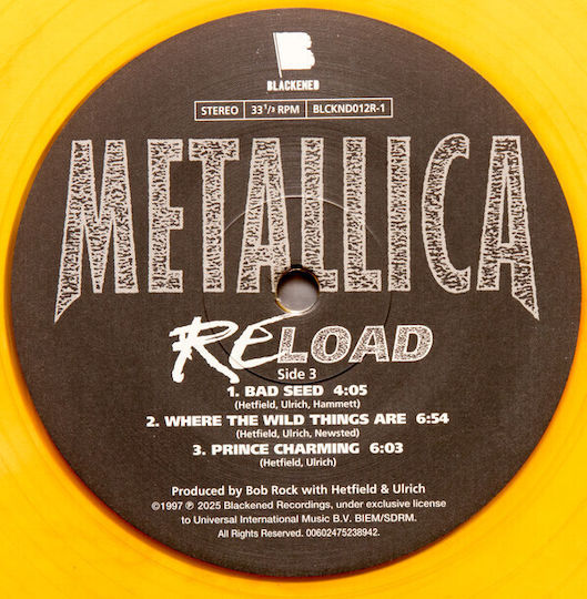 Metallica Reload Vinyl