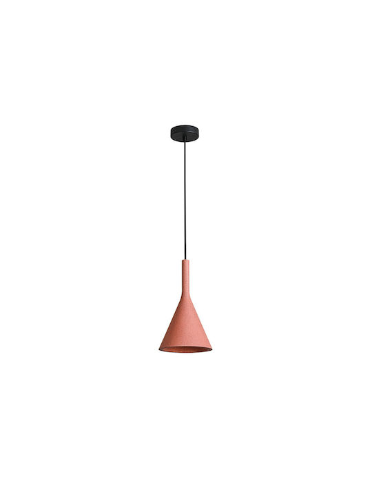 VK Lighting Κρεμαστό Φωτιστικό Πορτοκαλί