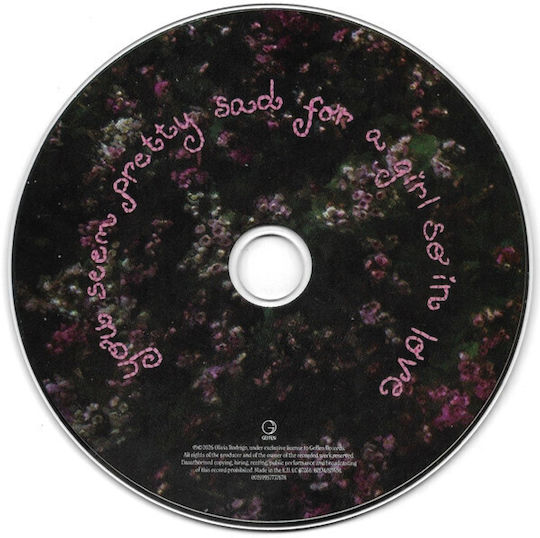 Olivia Rodrigo You Seem Pretty Sad A Girl So In Love Cd