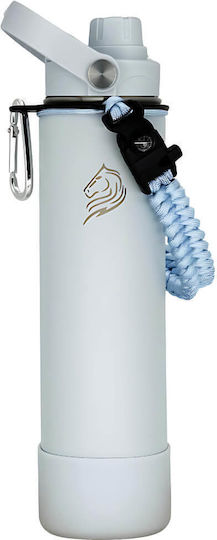 Cool'NMore Thermos Stainless Steel BPA Free 750ml Surf with Straw, Handle, Mouthpiece and Loop
