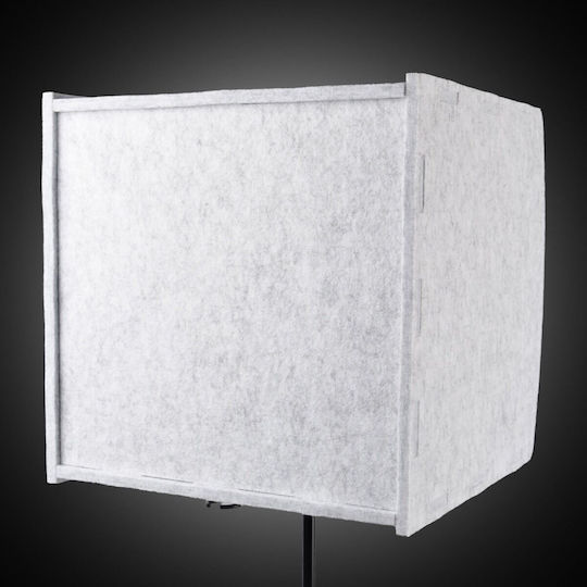 Dna Studio Box Acoustic Isolation Booth Portable Foldable Studio Screen Microphone Filter Soundproofing Cover Mounting Sleeve 5/8" Microphone Stand Adapter