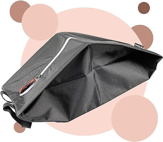 Travelto Geantă Din Plastic Pentru Depozitarea Pantofilor Gri 43.5x19.5x17.5cm 2 Bucăți