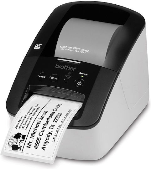 Brother Ql-700 Label Printer Direct Transfer USB 300 dpi