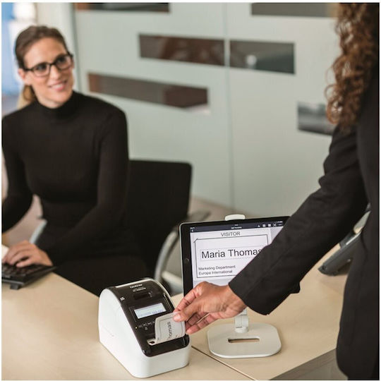 Brother QL-820NWBc Etikettendrucker WLAN Ethernet Bluetooth AirPrint LCD-Display