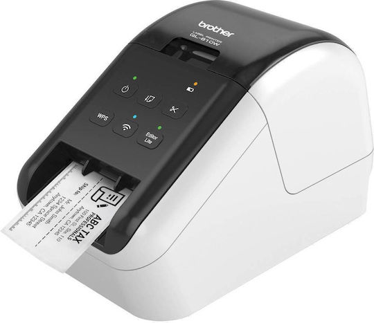 Brother Ql-810w Imprimantă de Etichete Transfer Direct USB, Wi-Fi, Bluetooth, Ethernet 300 dpi