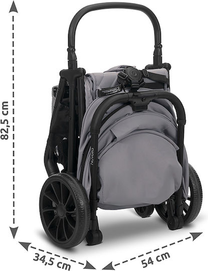 Lorelli Nuvella Reversible Baby Stroller Suitable for Newborn Beige