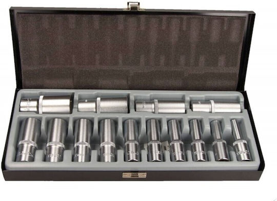 Selta Ratchet with Sockets 14 Pieces
