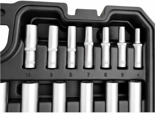 Yizhe Clichet Cu Capete Tubulare 1\2" & 3\8" & 1\4" 216 Bucăți