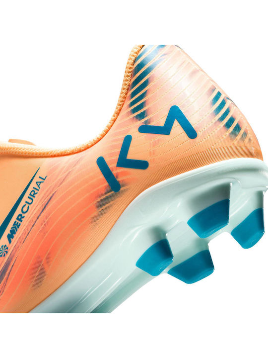 Mercurial Vapor 16 Club Kylian Mbappé FG Kids Soccer Cleats Molded Orange
