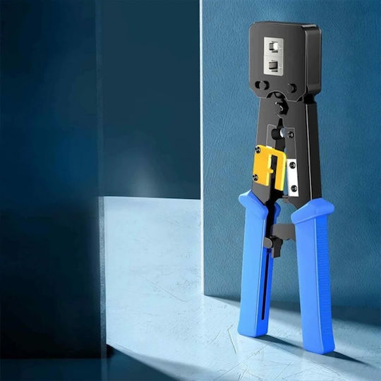 Renew Force Cleste Sertizat De Rețea RJ12, RJ11, RJ45 Cu Dezizolator, Mecanism Cu Clichet Și Izolație (Lungime 219.9mm)