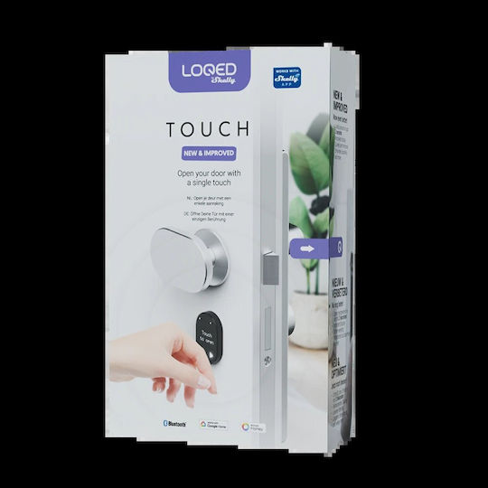 Shelly Electronic Lock in Silver Colour