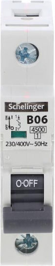 Bemko Automatischer Schutzschalter 6A Einpolig AC/DC A02-G7-1P-B06