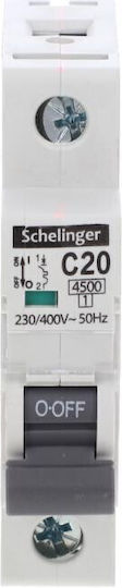 Bemko Αυτόματη Ασφάλεια 20A Μονοπολική AC/DC A02-G7-1P-C20
