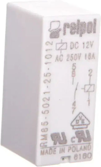 Relpol Phase Relays 80A with Voltage 12V