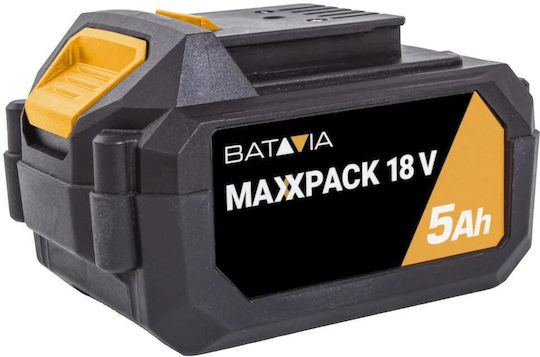 Batavia Werkzeugbatterie 18V mit Batteriekapazität 5Ah