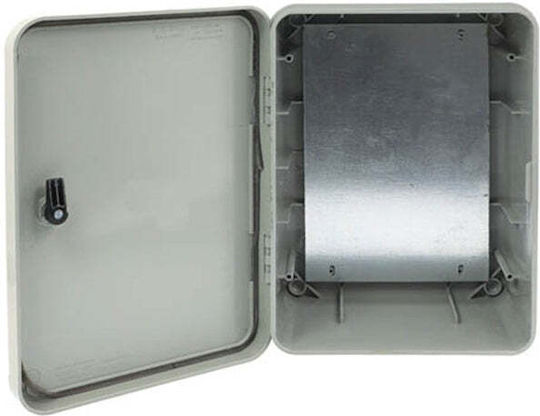 Isildar Surface Mounted Electrical Box IP54 in Gray Color