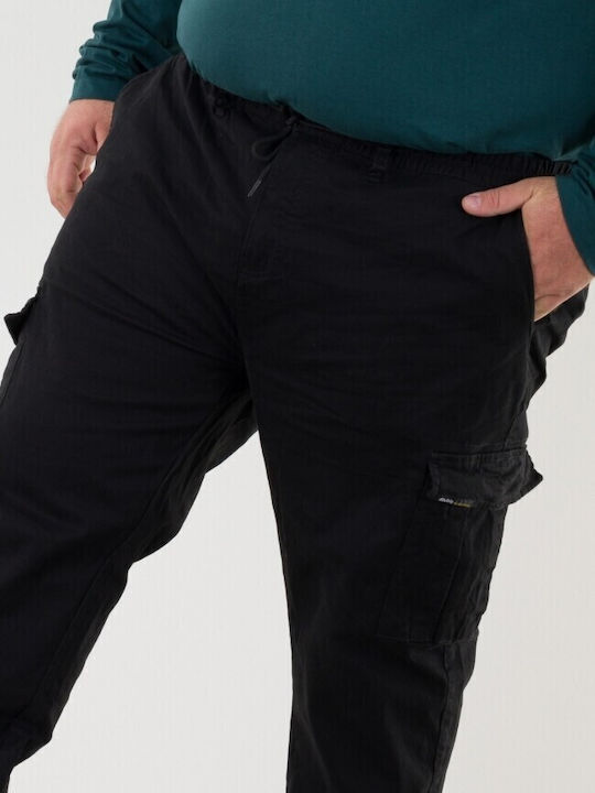 Pantaloni Bărbați Cargo Regular Fit Negri
