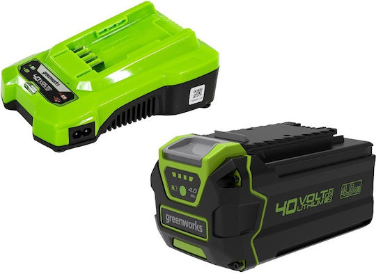 40V Batterieladegerät Starter Kit + Akku 4 Ah GSK40B4