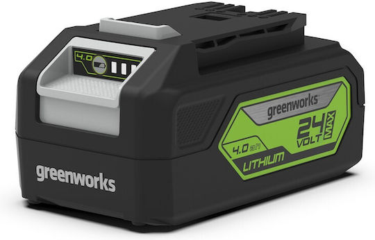 Батерия 24V 4Ah + Зарядно Устройство Greenworks Gsk24b4