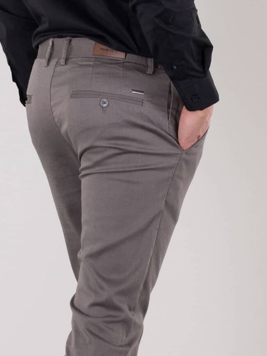 Pantaloni Chino Slim Fit Gri Deschis