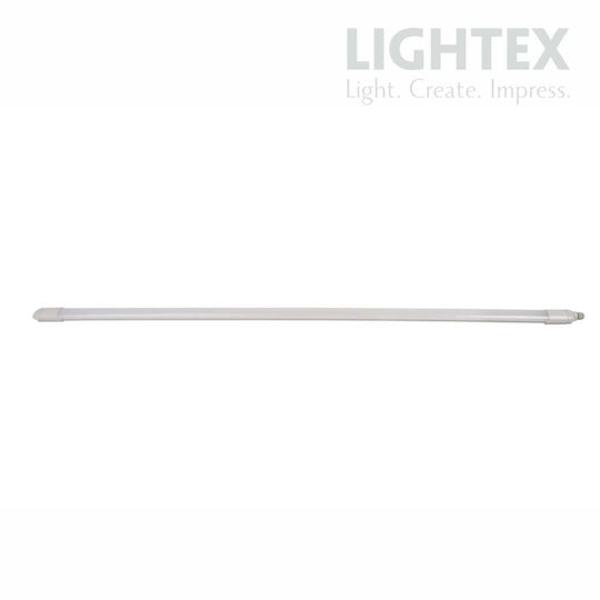 Επιτοίχιο Γραμμικό Φωτιστικό LED IP65 24W με Φυσικό Λευκό Φως