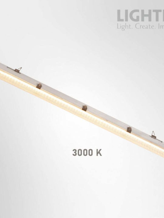Стенен Линеен LED Осветител IP65 60W с Студена Бяла Светлина