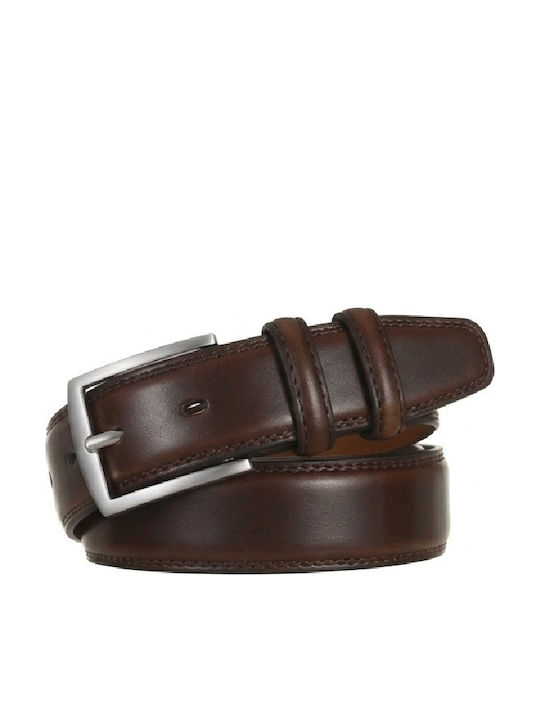 Men's Leather Tabac Brown Belt