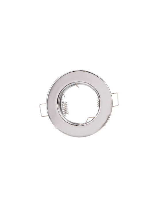 Gtv Round Recessed Ceiling Spot Gray