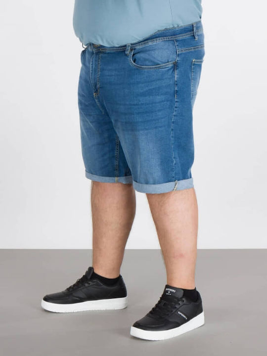 Herren Denim Shorts Blau