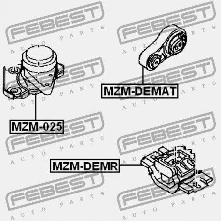 Right Engine Mount Hydraulic Mazda Demio DY 2002-2005 JP D350-39-060D