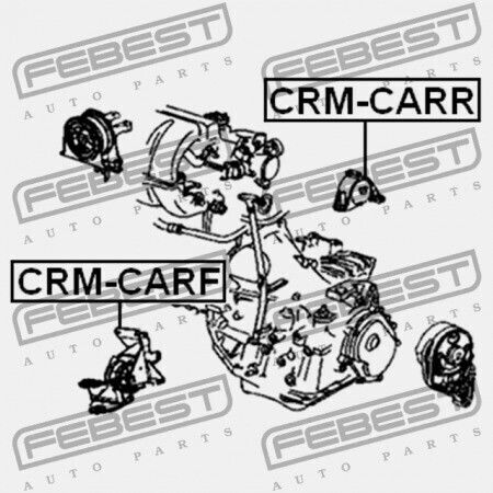 Perna Față Motor Chrysler Voyager Iv 2001-2007 04861430ab