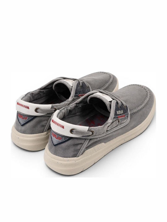 Men's Moccasins in Grey Colour