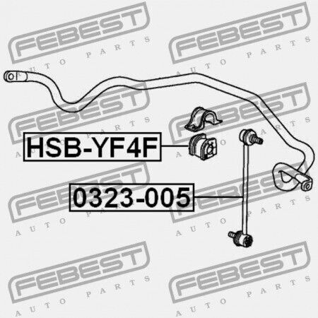 Μπροστινός Δακτύλιος Σταθεροποιητή Honda Pilot Yf4 2009-2014 Gn 51306-sza-a02