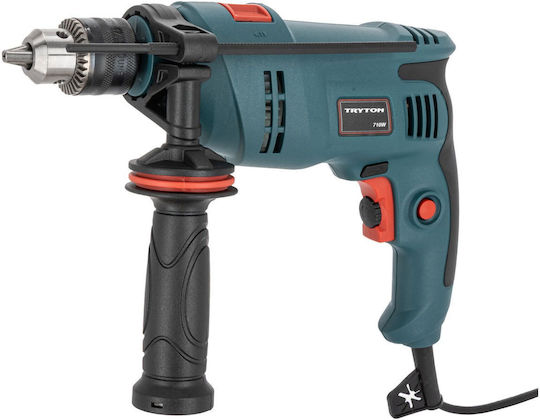 Tryton TDW710A Șurubelniță Cu Percuție Mașină De Găurit Electrică 710W