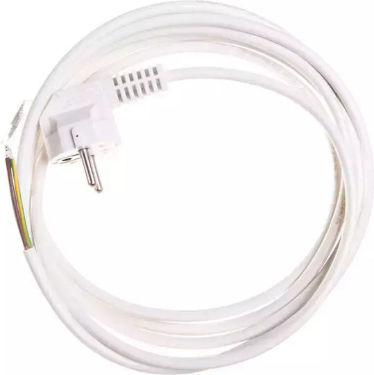 Elektro Plast Netzkabel in Weiß Farbe 1m 1Stück