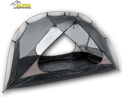 AlpinPro Auralight 2 Χειμερινή Σκηνή Camping Igloo Πράσινη με Διπλό Πανί για 3 Άτομα