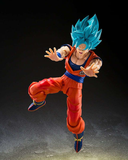 TAMASHII NATIONS Dragon Ball: Son Goku S.h.figuarts Dragon Ball Super: Super Saiyan God Super Saiyan Son Goku (Синя сила, надхвърляща границите) Фигура за действие