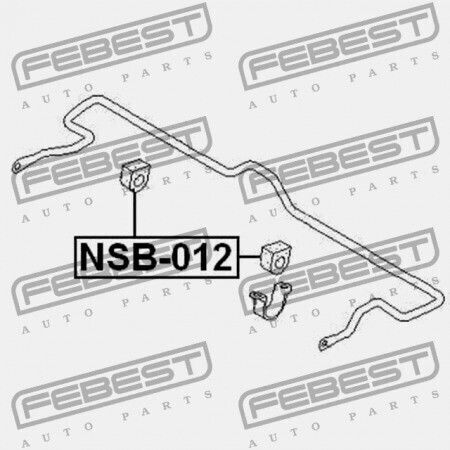 Front Stabilizer Ring Nissan Sunny B14 1994.01-1999.08 Jp 54612-60y00