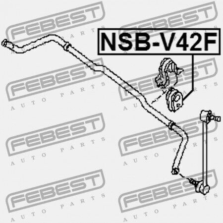 Inel Stabilizator Față Nissan Căutare V42 2003.05-2009.06 Ca 54613-ck003
