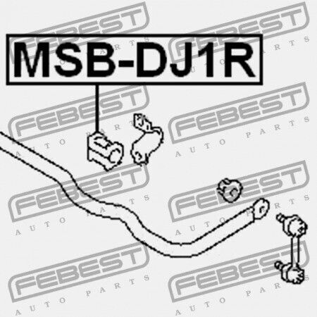 Μπουλόνι Σταθεροποιητή Πίσω Mitsubishi Galant Dj1 3a 2003.11 Mexico Mmna Mr589402