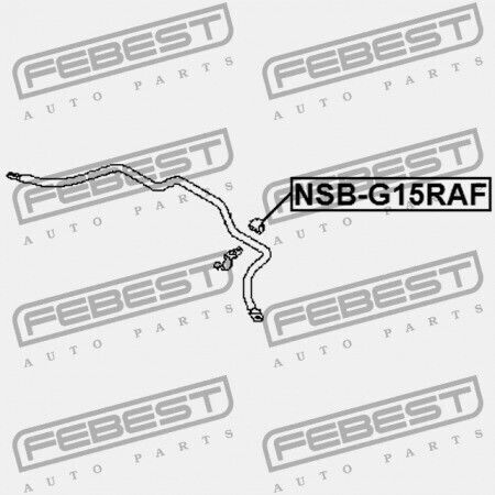 Μπροστινό Κουζινέτο Σταθεροποιητή Nissan Almera G15ra 2012.11 El 54613-4aa0b