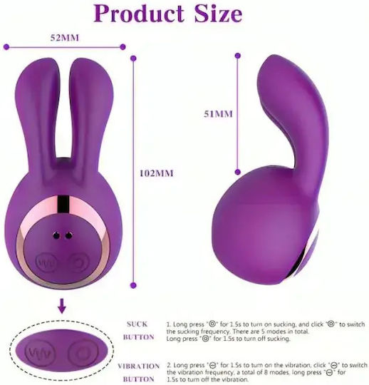 Erospace Klitoris Vibrator Lila