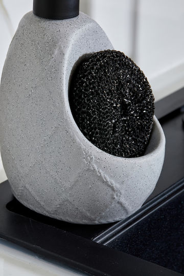 SteweHome Ceramic Grey Soap Dish