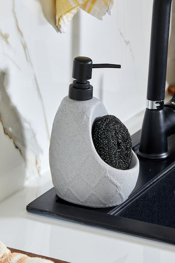 SteweHome Ceramic Grey Soap Dish