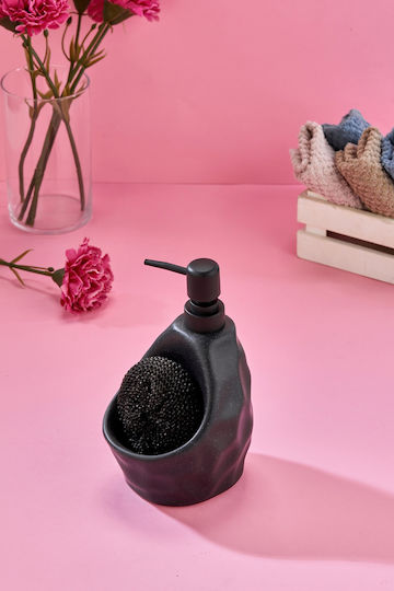 SteweHome Ceramic Black Soap Dish