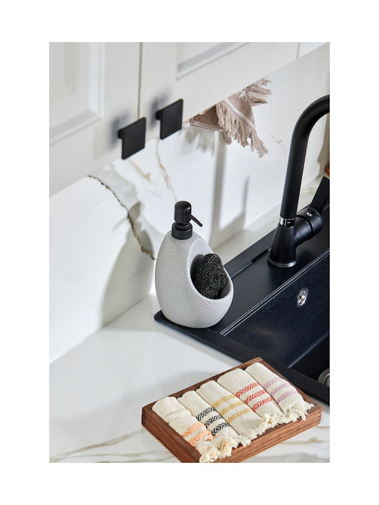 SteweHome Grey Ceramic Soap Dish