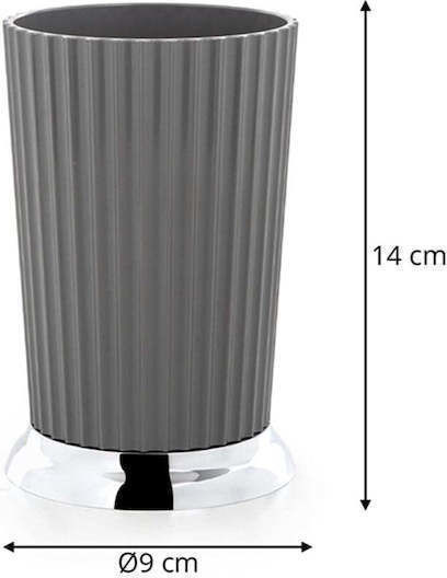 SteweHome Plastic Grey Cup Holder