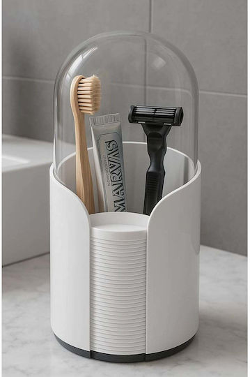 SteweHome Toothbrush Support Base Plastic White 5210357184970